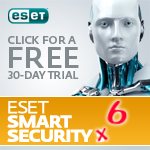 Get a free trial of ESET Smart Security 6