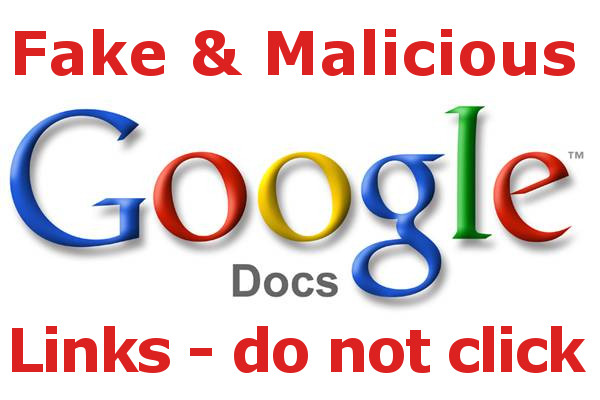 Fake ‘shared Google Docs’ links arriving in inboxes now – do NOT click them