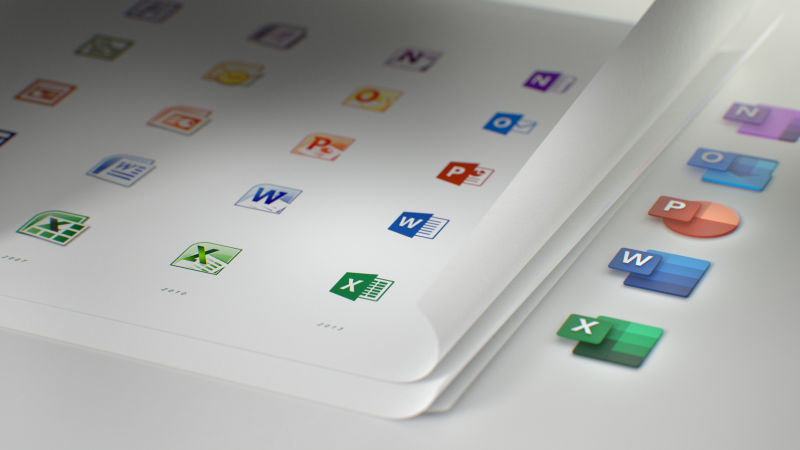 Say Hello to the new Microsoft Office Icons, whether you like them or not …